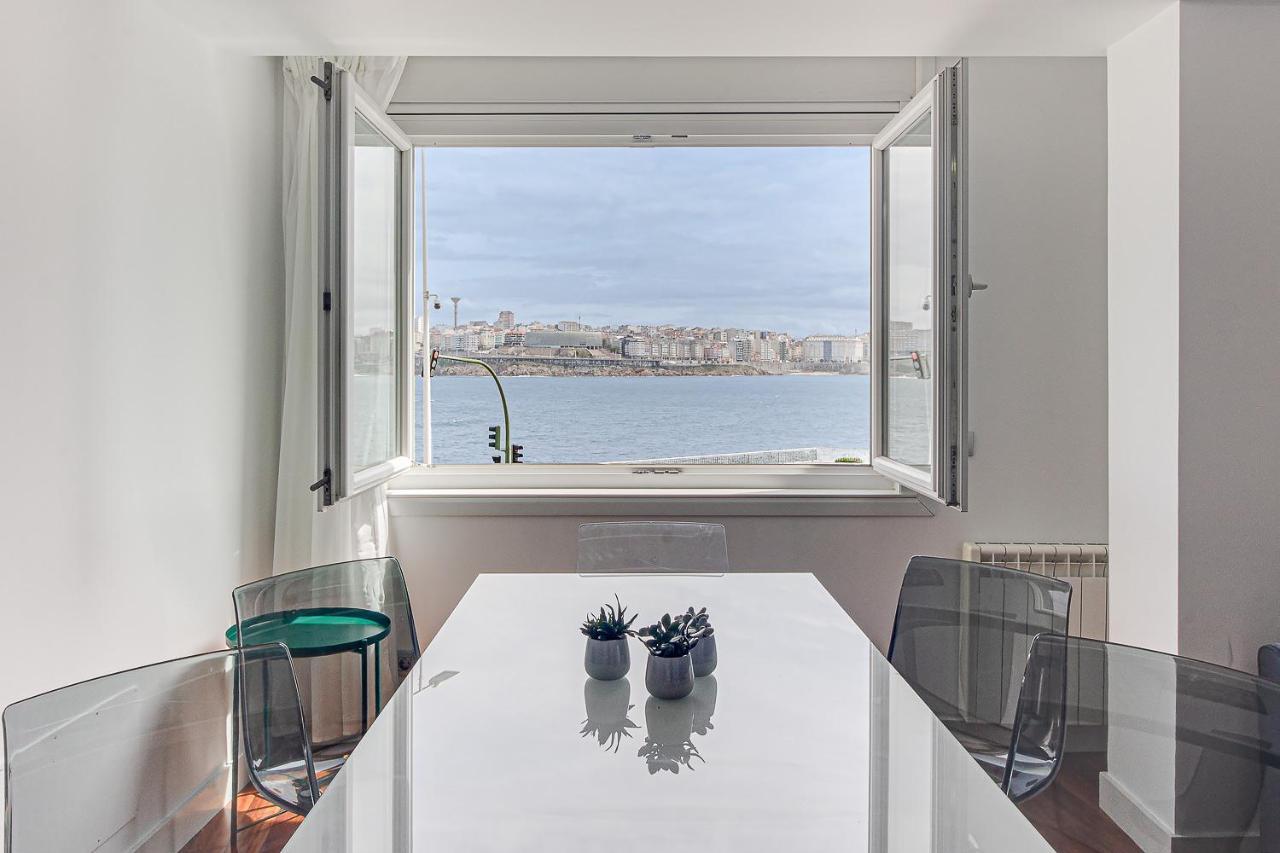 Riazor Ocean View Apartment A Coruña Zewnętrze zdjęcie